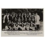 'Historic Test Match at Lord's. England v West Indies' 1928. Original mono real photograph