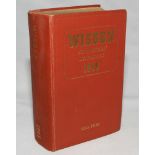 Wisden Cricketers' Almanack 1948. Original hardback. Usual browning to page edges, odd minor