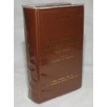Wisden Cricketers' Almanack 1905. Willows hardback reprint (1998) in dark brown hardback covers with