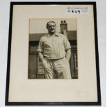 George Aubrey Faulkner. Transvaal & South Africa 1924. Excellent original mono photograph of