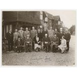 Australia tour to England 1930. Original official mono photograph of the Australian team visiting