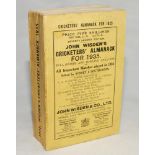 Wisden Cricketers' Almanack 1935. 72nd edition. Original paper wrappers. Minor wear, minor