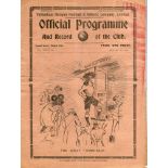 Tottenham Hotspur. Season 1933/1934. London Combination plus reserve team friendly matches etc.