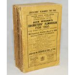 Wisden Cricketers' Almanack 1935. 72nd edition. Original paper wrappers. Some breaking to spine