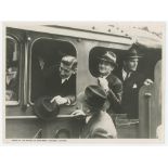 Australia tour to England 1938. Original mono advertising photograph of three members of the