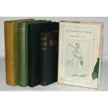 Nottinghamshire cricket. 'A Cricketer's Yarns', Richard Daft, London 1926, two copies, one with