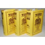 Wisden Cricketer's Almanack 1965, 1966 and 1967. Original hardbacks with replacement dustwrappers.