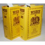 Wisden Cricketers' Almanack 1993 and 1994. Original hardbacks with original and replacement