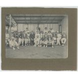 The Incogniti Cricket Club in South Africa 1903. Four original mono photographs of the Incogniti