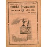 Tottenham Hotspur. Season 1934/1935. English League Division I. Complete run of twenty nine official