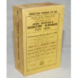 Wisden Cricketers' Almanack 1929. 66th edition. Original paper wrappers. Replacement spine paper