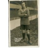 John Joyce. Tottenham Hotspur 1903, 1909-1915. Early mono real photograph postcard of Joyce, full