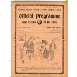 Tottenham Hotspur v Croydon Common. Middlesex Football Association Cup. Season 1913-1914. Original