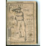 'The Cricket Year Book 1888'. Published by Abel Heywood & Son, Oldham Street, Manchester. Original