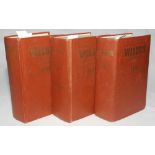 Wisden Cricketer's Almanack 1962, 1963 and 1964. Original hardback. The 1962 edition signed to the