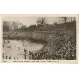 Tottenham Hotspur v Sheffield United. F.A. Cup Final, Crystal Palace 1901. Early mono real