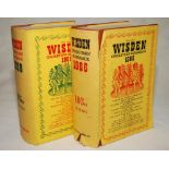 Wisden Cricketers' Almanack 1966 and 1968. Original hardback editions with dustwrappers. The 1966