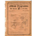 Tottenham Hotspur. Season 1922/1923. English League Division 1. Twenty two official home