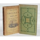 'Cricket Songs' Norman Gale. London 1894. Original decorative green cloth boards. Includes an