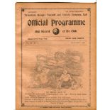 Tottenham Hotspur v Tottenham League & Alliance. Friendly. Season 1910-1911. Original programme