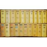 Wisden Cricketers' Almanack 1973 to 2013. Original hardback editions with original dustwrappers with