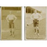 John Giles Whitbourn. Tottenham Hotspur 1905-1908 and William Dow. Tottenham Hotspur 1905-1908.