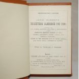 Wisden Cricketers' Almanack 1890. 27th edition. Bound in light brown boards, lacking original