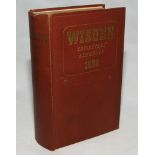 Wisden Cricketers' Almanack 1939. 76th edition. Original hardback. Minor breaking to front