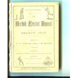 'The Norfolk Cricket Annual. Season 1889'. Edited by W.S. Barker and J.H. Hatch. First year of