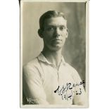 Charles Stanley Rance. Tottenham Hotspur 1910-1920. Early mono real photograph postcard of Rance,