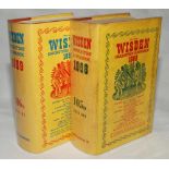 Wisden Cricketers' Almanack 1968 and 1969. Original hardbacks with dustwrapper. The 1968 edition