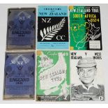 New Zealand tour guides. Official souvenir guides for the 1931 New Zealand tour of England published