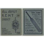 'All About Kent Cricket 1911. Coronation Souvenir and Cricket Handbook for the County of Kent.