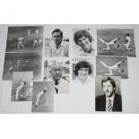 Cricket press photographs 1953-1981. Eleven original and restrike mono press photographs featuring