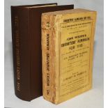 Wisden Cricketers' Almanack 1915. 52nd edition. Original paper wrappers. Some restoration to