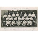 'Tottenham Hotspurs Football Club. Champions Division 2, Football League 1949/50'. Mono real