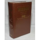 Wisden Cricketers' Almanack 1940. Willows hardback reprint (2003) with gilt lettering. Limited