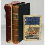 'The Strand Magazine'. Two bound volumes, nos. XV, January to June 1898 bound in red leather, and