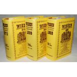 Wisden Cricketer's Almanack 1968, 1969 and 1970. Original hardbacks with replacement dustwrappers.