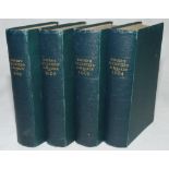 Wisden Cricketers' Almanack 1904, 1905, 1906 and 1909. 41st, 42nd, 43rd & 46th editions. All four