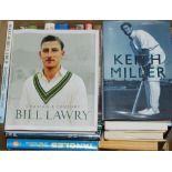 Australia. Twelve modern autobiographies and biographies. All signed by their subject. Signatures