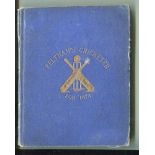 'Feltham's Cricketer for 1878'. Edited by George H. West. London 1878. Original blue boards with