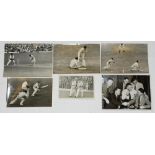 Australia tour to England 1948. Five original mono press photographs from the 1948 Ashes tour