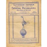 Tottenham Hotspur. Season 1946/47. Football Combination plus reserve team friendly matches etc.