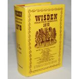 Wisden Cricketers' Almanack 1978. Original hardback with original and replacement dustwrapper.