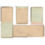 Test and County autographs 1913-1914. An early autograph album comprising approx. thirty