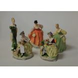 A Royal Doulton figurine Fair Lady, HN2835; two others of Lorna and Fair Lady HN2193; together