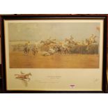 Facsimilie signatures Charles "Snaffles" Johnson Payne (1884-1967), The Grand National The Canal