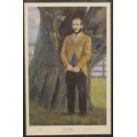 Hugh Taylor (20th century), Tom Kid ,Open Champion, 1873, limited edition print no. 250/850,