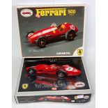 A Revival of Italy 1/20 scale diecast metal Ferrari kit group to include model No. 2002 Ferrari